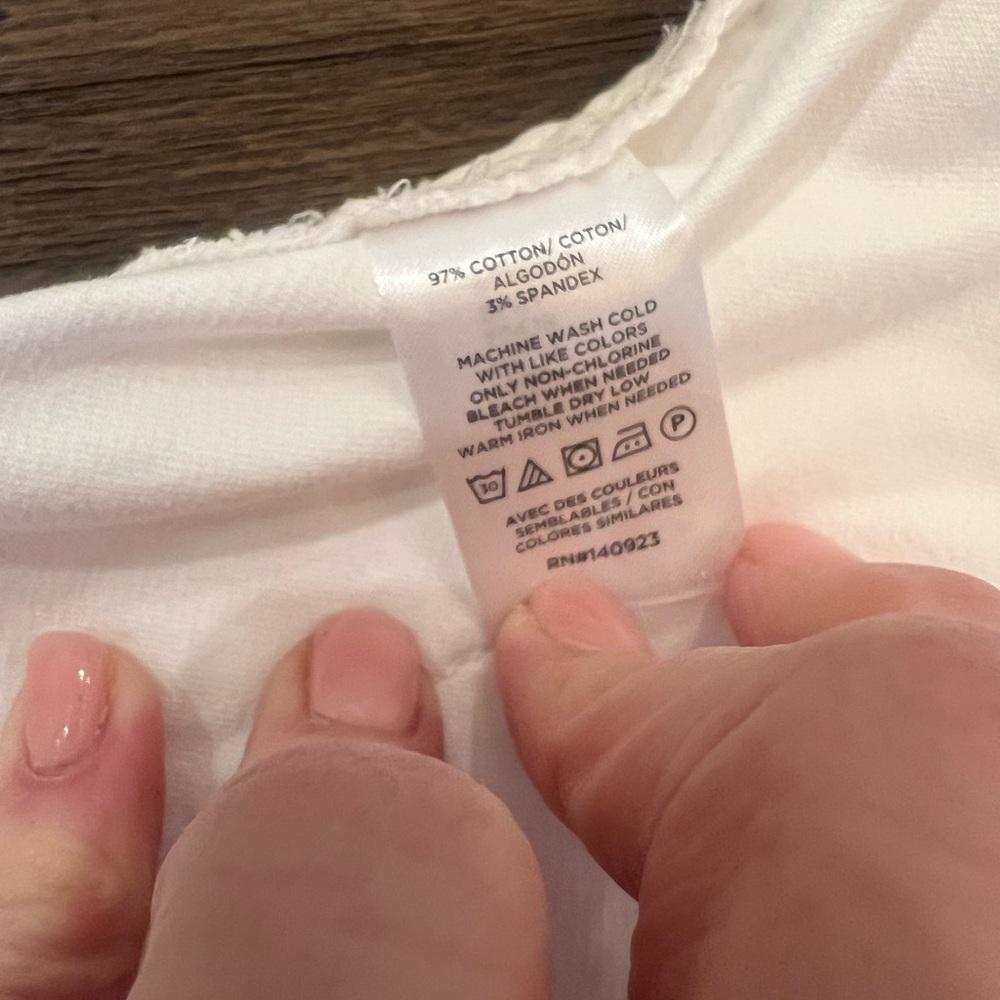 LOFT Outlet Monroe Straight White Pants – Size 4